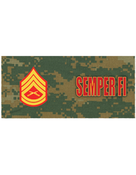 Marine Corps, Gunnery Sergeant, Woodland with Semper Fi