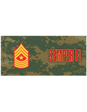 Marine Corps, Sergeant Major, Woodland with Semper Fi
