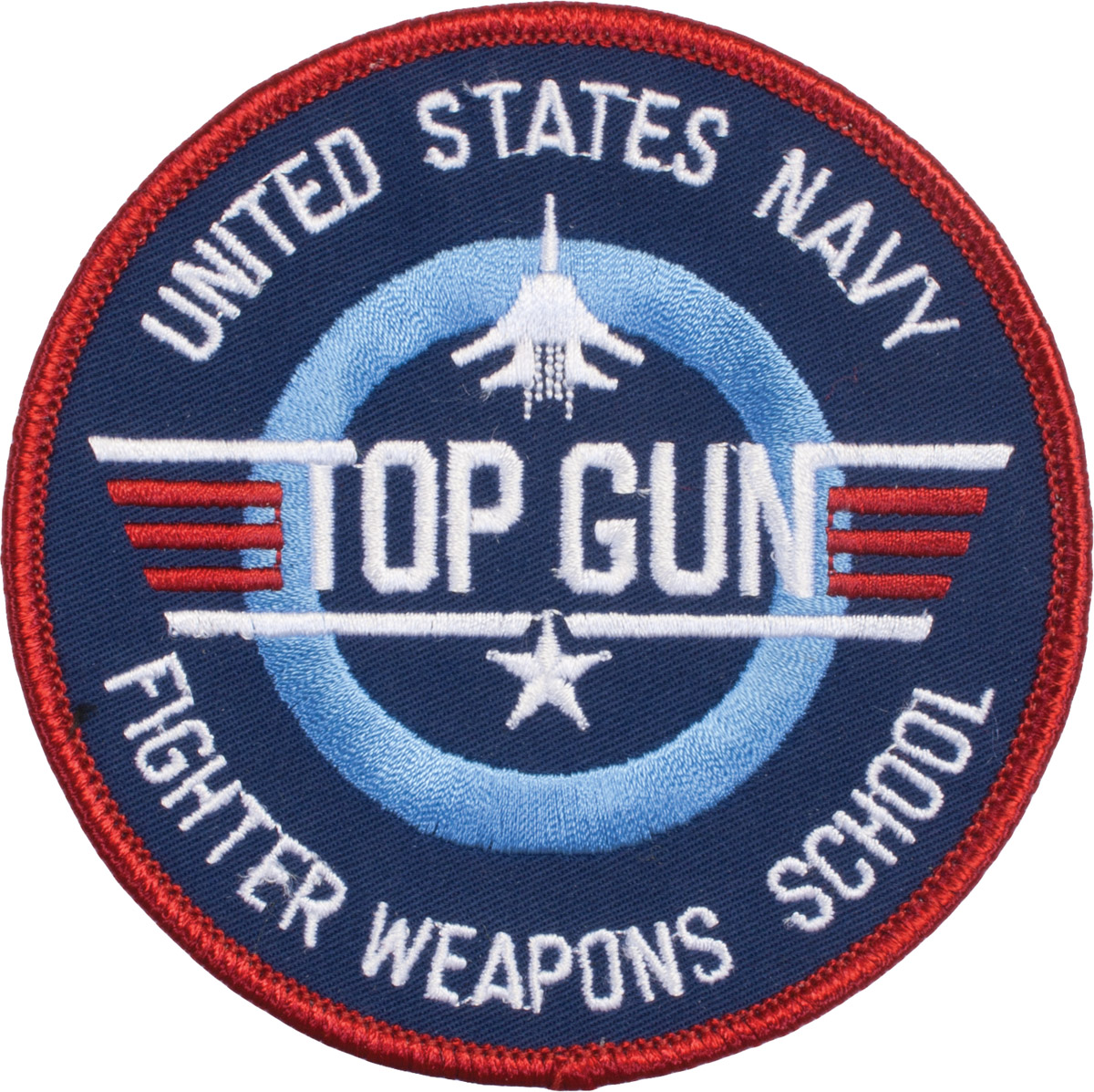 United States Navy Fighter Weapons School Round Patch 3in