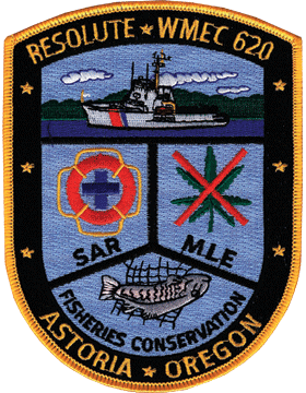 N-CG004 United States Coast Guard Station Astoria Oregon Patch