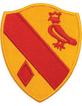 19 Field Artillery (No Motto) Patch with Heat Seal 3 1/2in