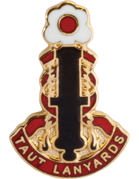 No-Shine (NS-T-C-0075E) 75th Ranger Infantry Crest Tie Tac (Taut Lanyards)
