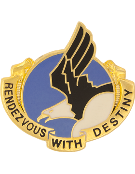 No-Shine (NS-T-C-0101B) 101st Airborne Division Crest Tie Tac