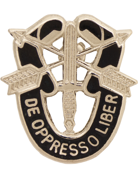 No-Shine (NS-T-C-SF) Special Forces Crest Tie Tac