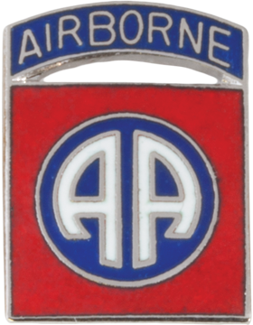 No-Shine (NS-T-P-0082A) 82nd Airborne Division Tie Tac