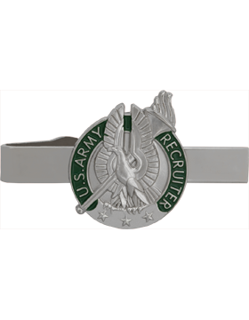 No-Shine (NS-TB-504) Army Recruiter Badge Tie Bar (Nickel)
