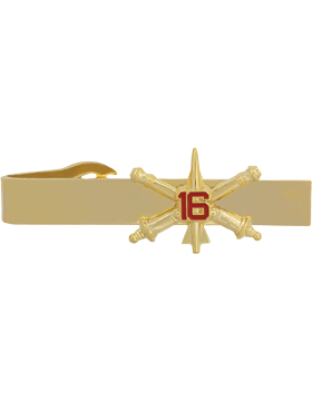 16th Air Defense Artillery BOS Officer Tie Bar 