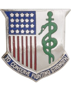 No-Shine (NS-TR108) Medical Regiment Tie Tac 