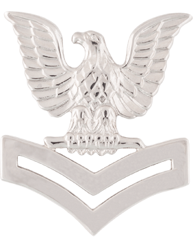 NY-502 2nd Class Petty Officer Cap Device Nickel (530000-6029)