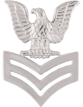 NY-503 1st Class Petty Officer Cap Device Nickel (530000-6028)