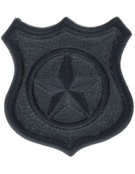 NY-B628 Warrant Officer Collar Physical Security (Each) Black Metal