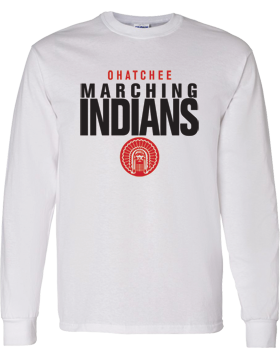 Ohatchee Marching Indians Long Sleeve T-Shirt G540