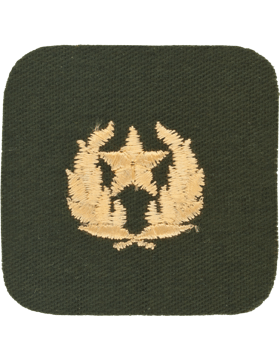 Opfor Hamby First Class Green with Gold Design and Star