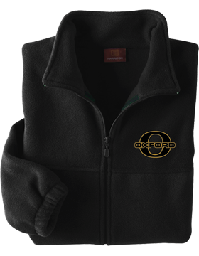 Oxford Through O Harriton Full-Zip Fleece