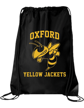 Oxford Yellow Jackets Drawstring Pack