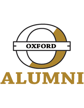 Oxford Yellow Jackets Logo with Alumni Square Sticker