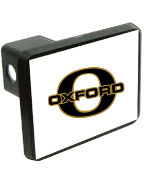 Oxford Through O Trailer Hitch Cover Black Plastic