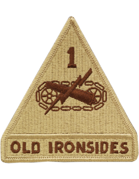 1st Armor Division with Tab Desert Patch