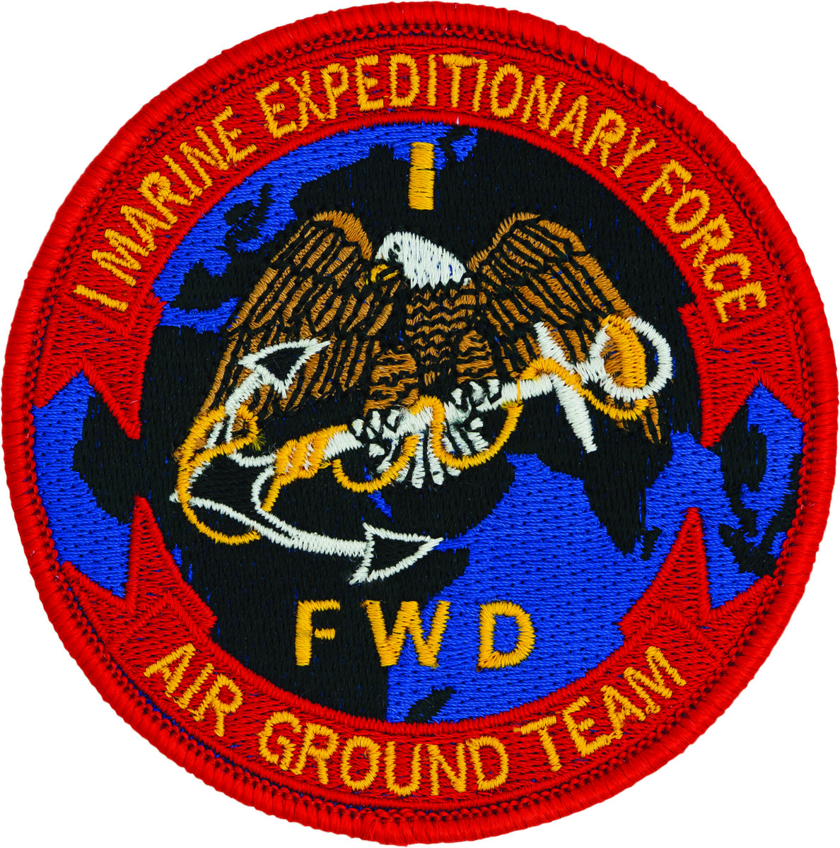 1st Marine Expeditionary Force (Forward) Full Color Patch