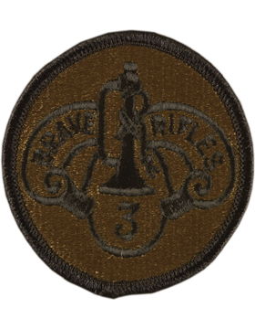 3rd Cavalry Regiment Subdued Patch
