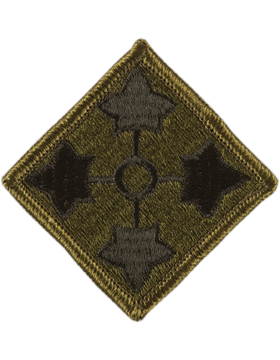 4th Infantry Division Subdued Patch | US Military
