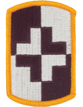 4th Medical Brigade Patch Full Color with Fastener