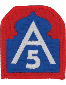 5th Army Full Color Patch