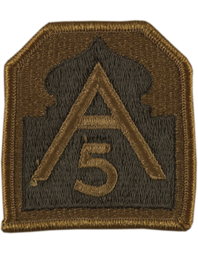 5th Army Subdued Patch