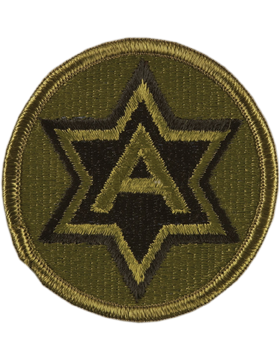 6th Army Subdued Patch