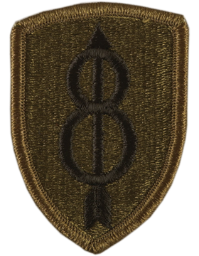 8th Infantry Division Subdued Patch
