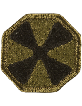 8th Army Subdued Patch