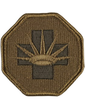 8th Medical Brigade Subdued Patch