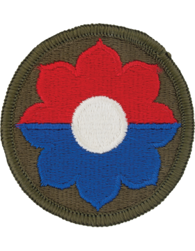 9th Infantry Division Full Color Patch