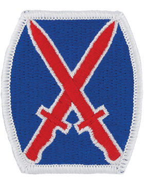 10th Infantry (Mountain) Full Color Patch