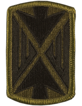 10th Air Defense Artillery Subdued Patch