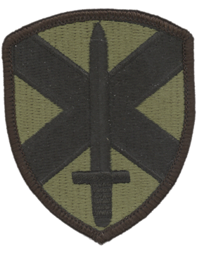 10th Personnel Command Subdued Patch