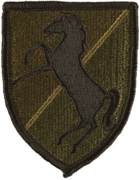 11th Armor Cavalry Subdued Patch