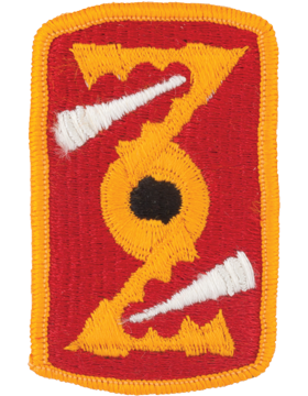0072 Field Artillery Brigade Full Color Patch with Fastener