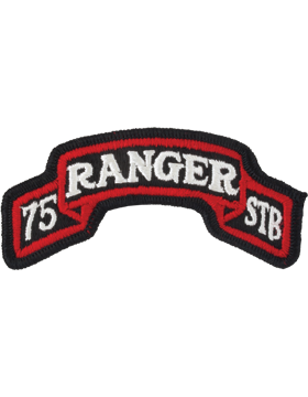 0075 Ranger Special Troop Battalion Full Color Patch with Fastener