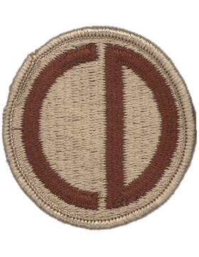 0085 Infantry Division Desert Patch