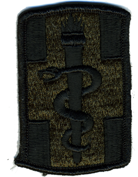 0330 Medical Brigade Subdued Patch