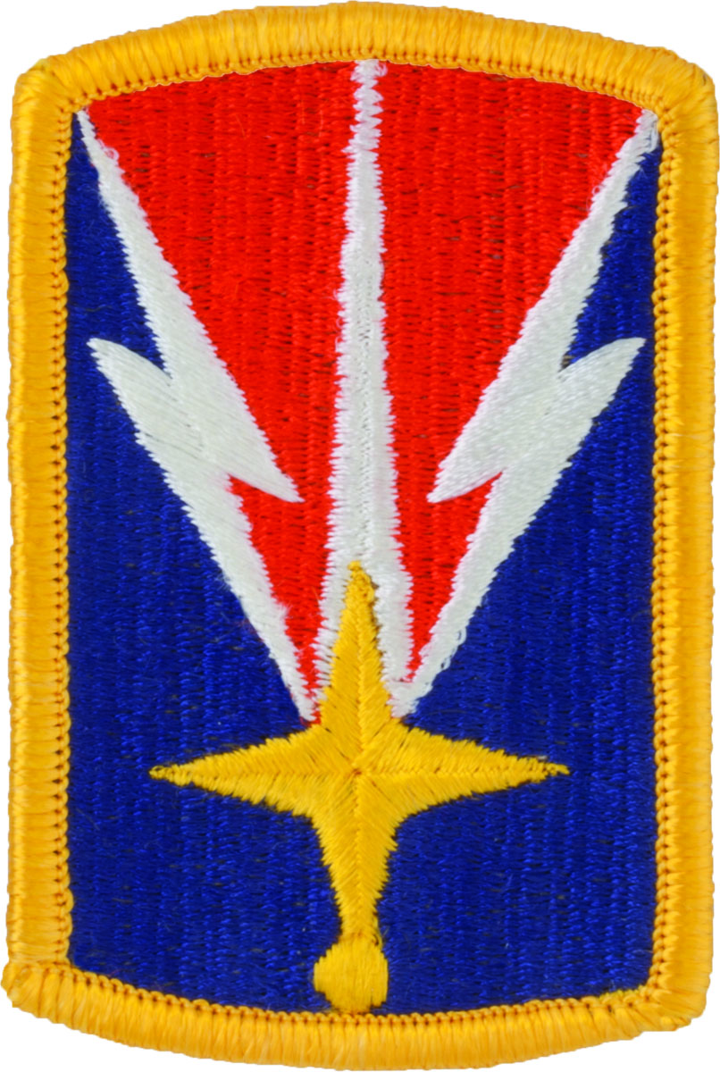 1107th Signal Brigade Full Color Patch