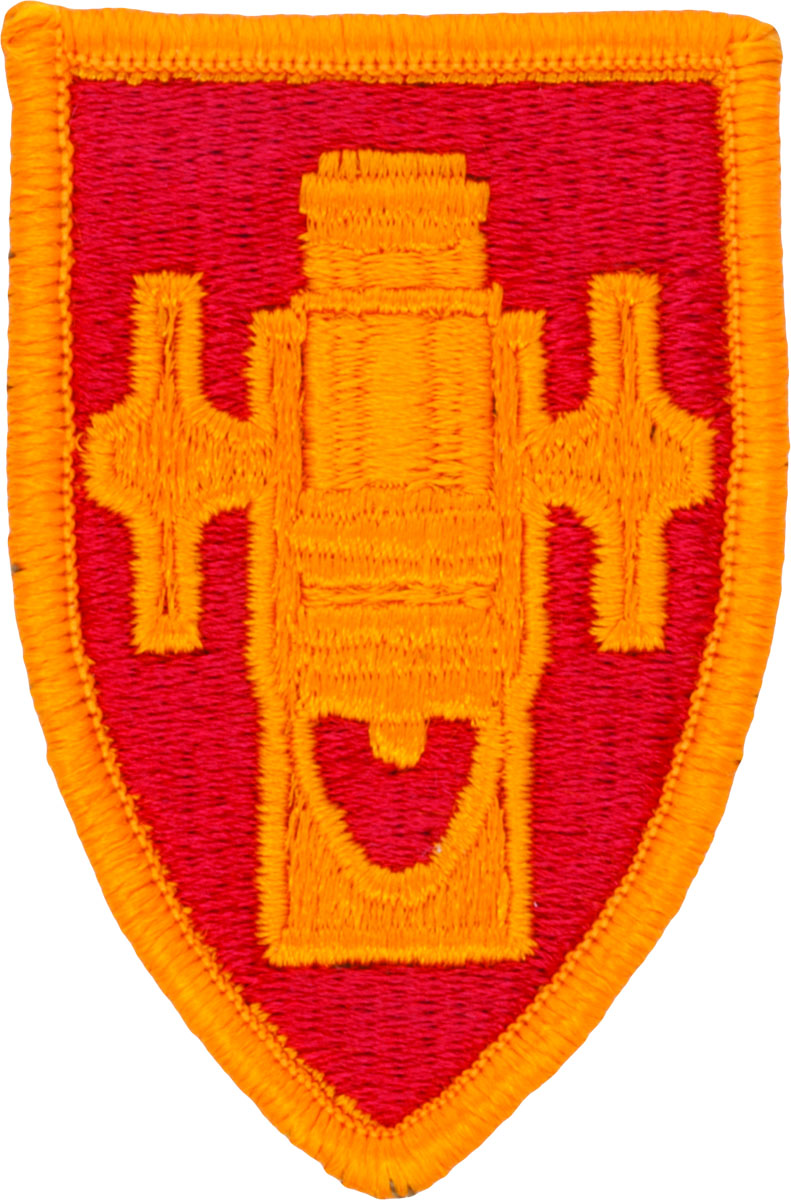 Field Artillery School Full Color Patch with Fastener