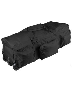 Deployment Bag with Wheels Black