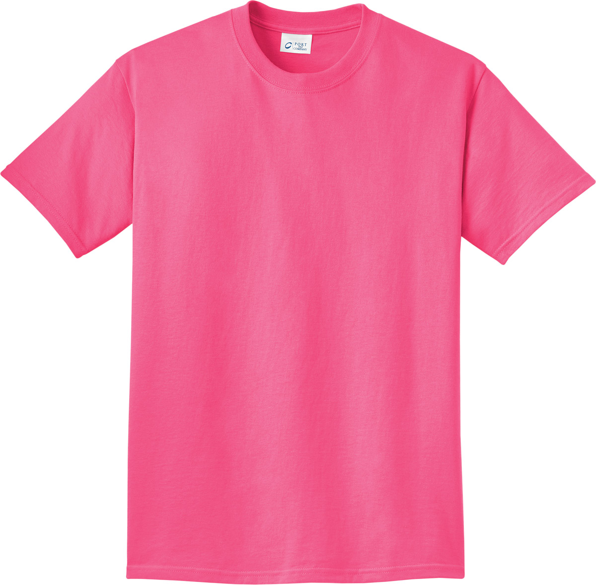 Port and Company Essential Pigment-Dyed Tee PC099 Neon Pink
