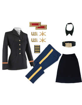 Female Dress Blue Package Premier Officer without Cap