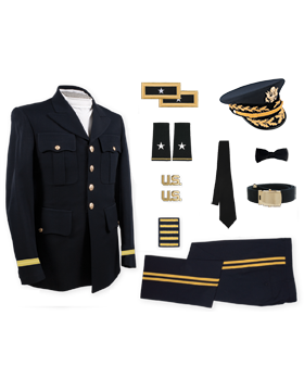 Male Dress Blue Package Premier Commissioning Officer