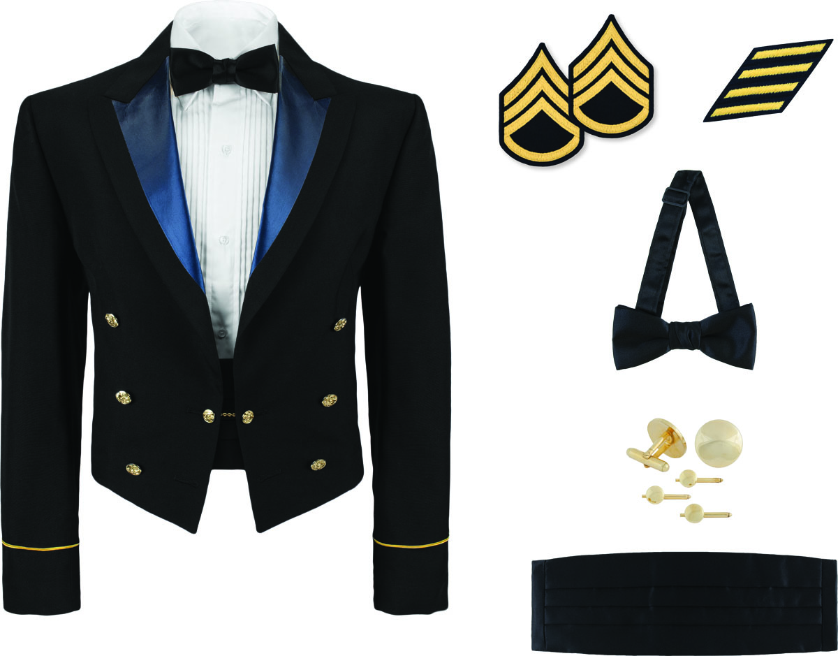 Male Mess Blue Jacket Package, Tropical, NCO