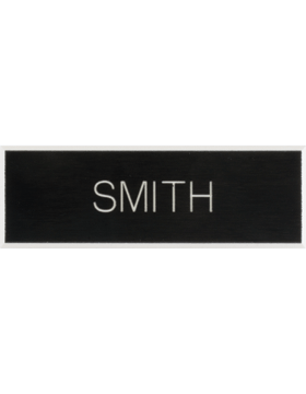 Plastic Nametag (Army Nameplate) Smooth Finish