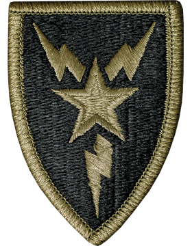 3rd Signal Brigade Scorpion Patch with Fastener